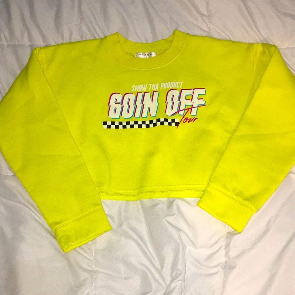 Snow Tha Product Crop Sweatshirt